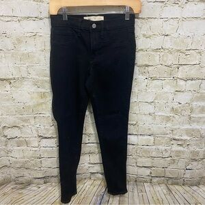 Gap Easy Leggings Black Skinny Ankle Leg Mid Rise Stretch Jeans